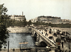 Paris. Alma bridge, circa 1890