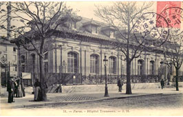 Paris. Hôpital Trousseau à rue Michel Bizot, 1904