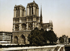 Paris. Notre Dame, circa 1890