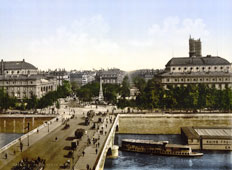 Paris. Place du Chatelet, circa 1890
