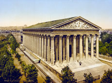 Paris. The Madeleine, circa 1890