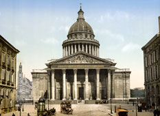 Paris. The Pantheon, circa 1890