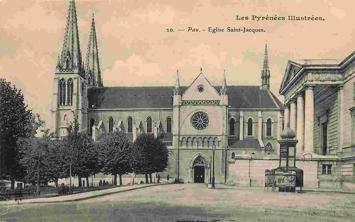 Pau. L'Église Saint Jacques