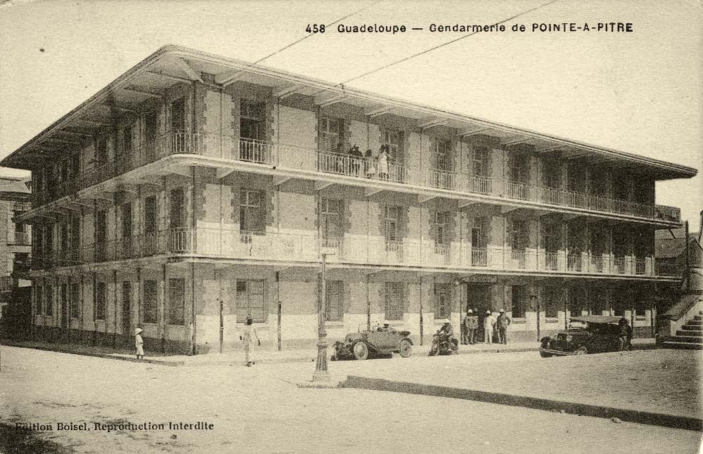 Pointe-à-Pitre. Gendarmerie, circa 1910