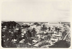 Pointe-à-Pitre. Panorama of the city
