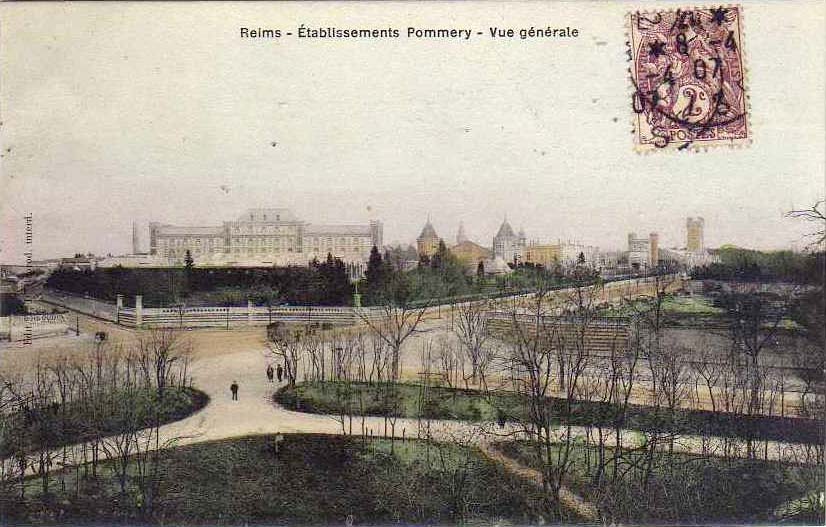 Reims. Établissements Pommery