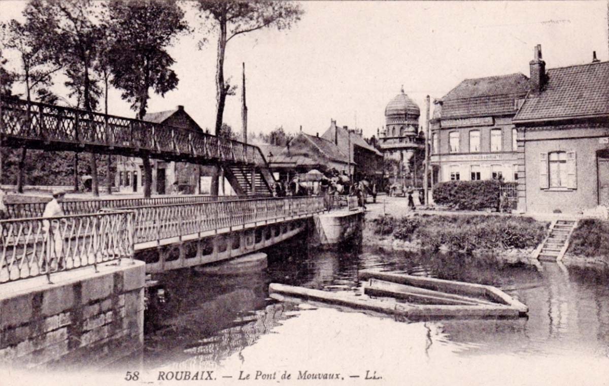 Roubaix. Le pont de Mouvaux