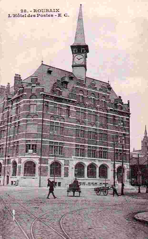 Roubaix. L'Hôtel des Postes, 1929