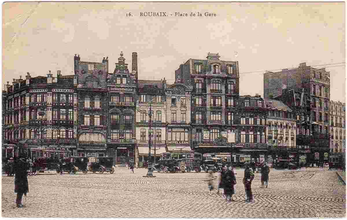 Roubaix. Place de la Gare du Nord