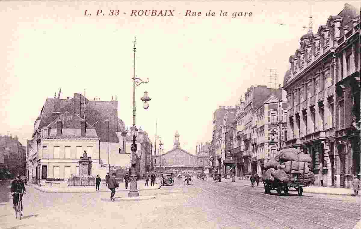 Roubaix. Rue de la Gare