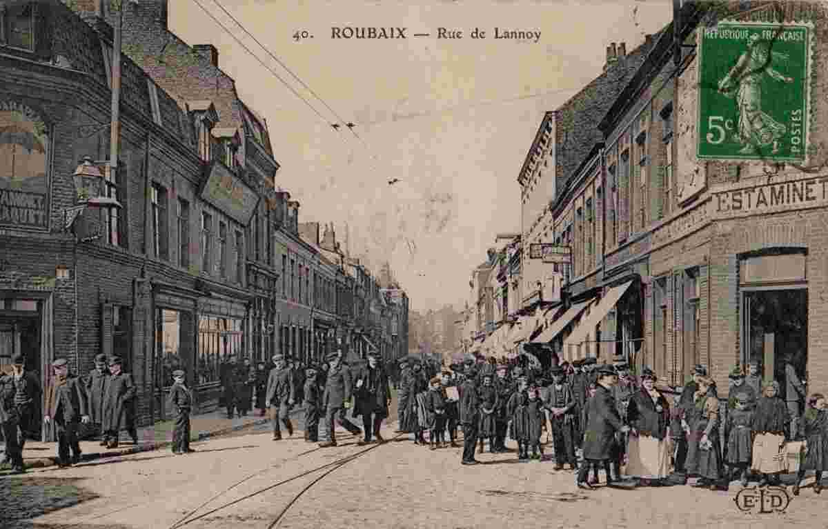 Roubaix. Rue de Lannoy