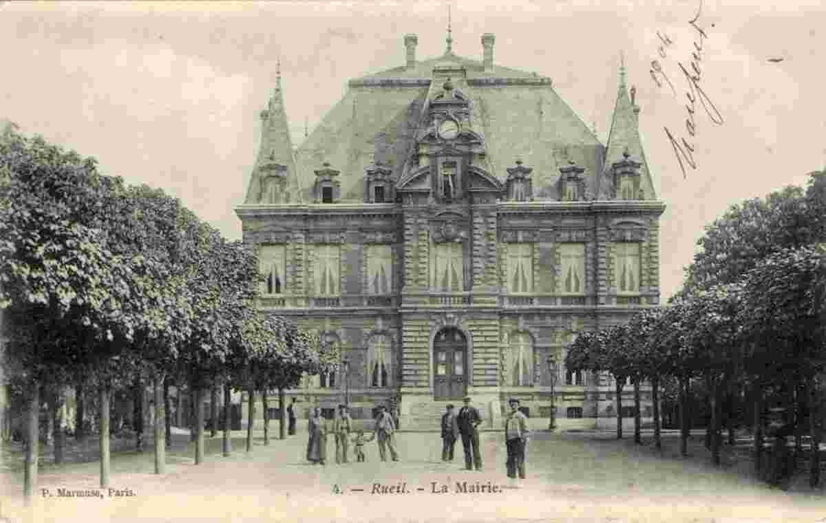 Rueil-Malmaison. La Mairie, 1904
