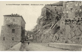 Sartène. Entrée de la Ville, 1928