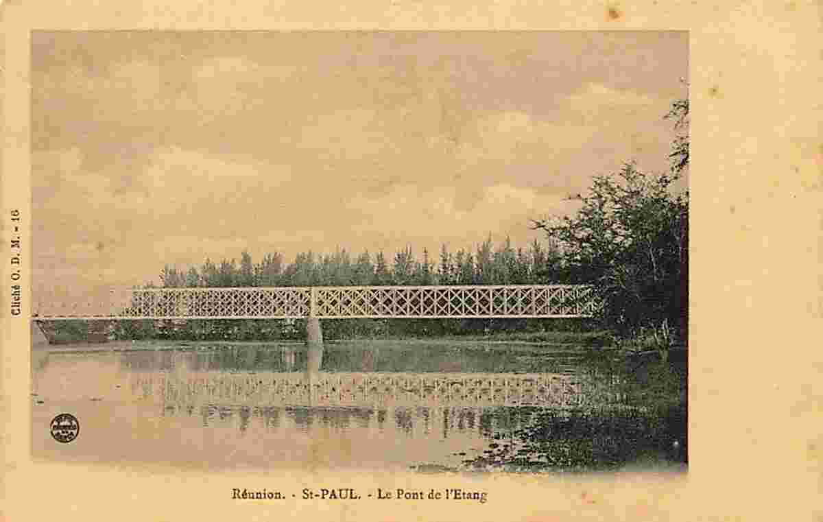 Saint-Paul. Le Pont de l'Etang