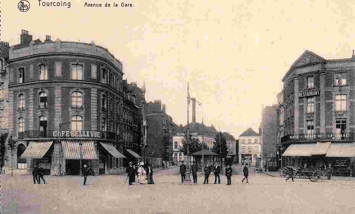 Tourcoing. Avenue de la Gare