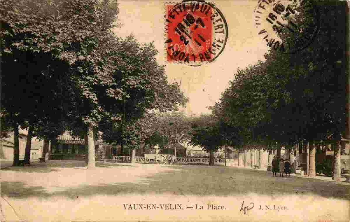 Vaulx-en-Velin. La Place, 1911