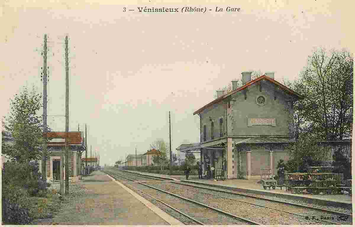 Venissieux. La Gare, 1907