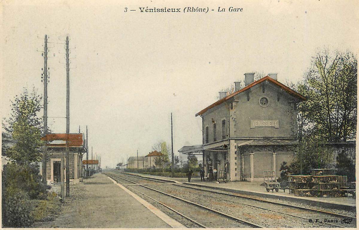 Venissieux. La Gare, 1907