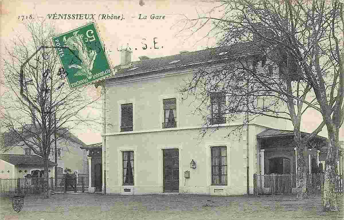 Venissieux. La Gare, 1908