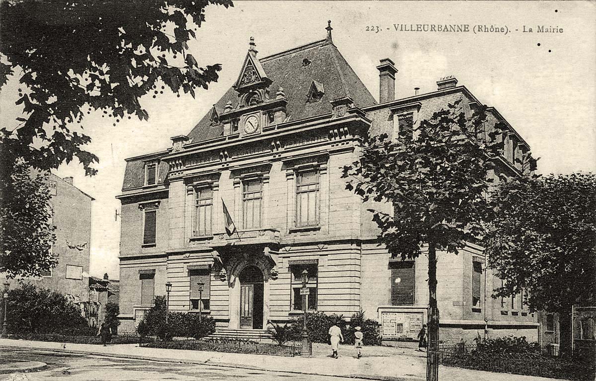 Villeurbanne. L'Hôtel de Ville, 1932