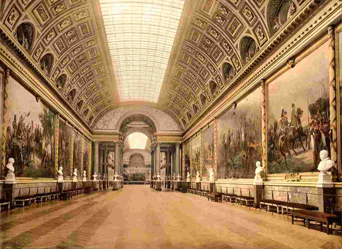 Versailles. Galerie des Batailles, 1890