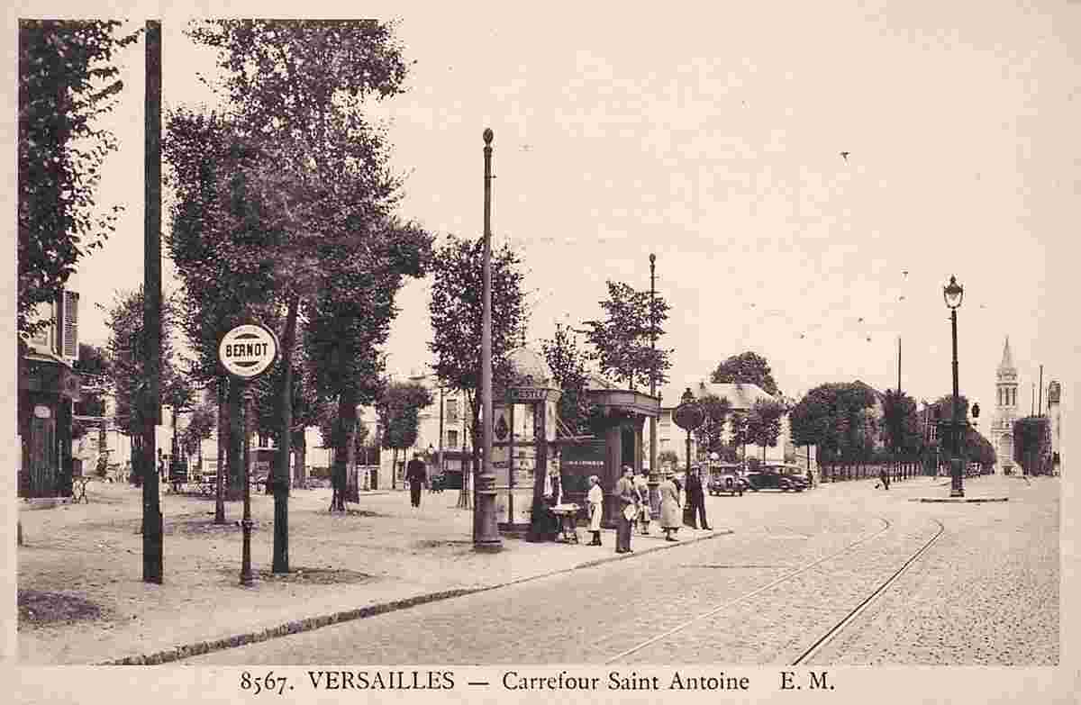 Versailles. Carrefour Saint Antoine