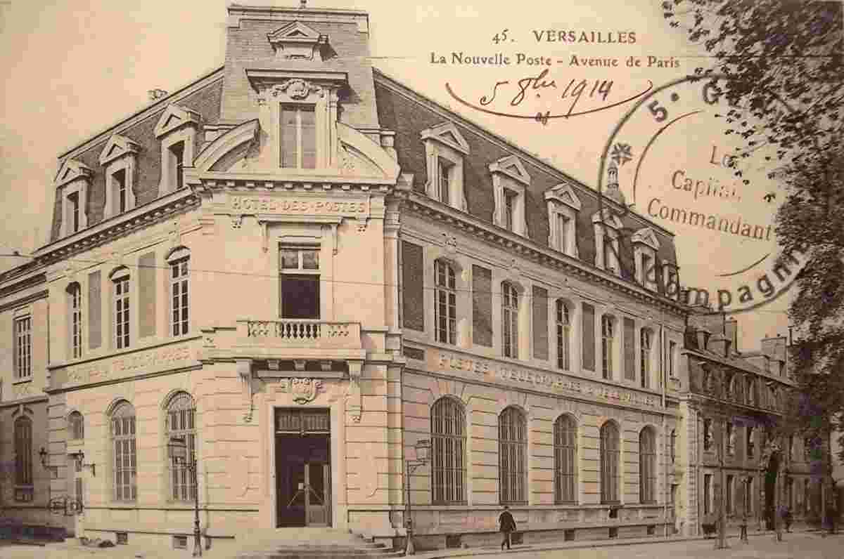 Versailles. La nouvelle Poste, 1914