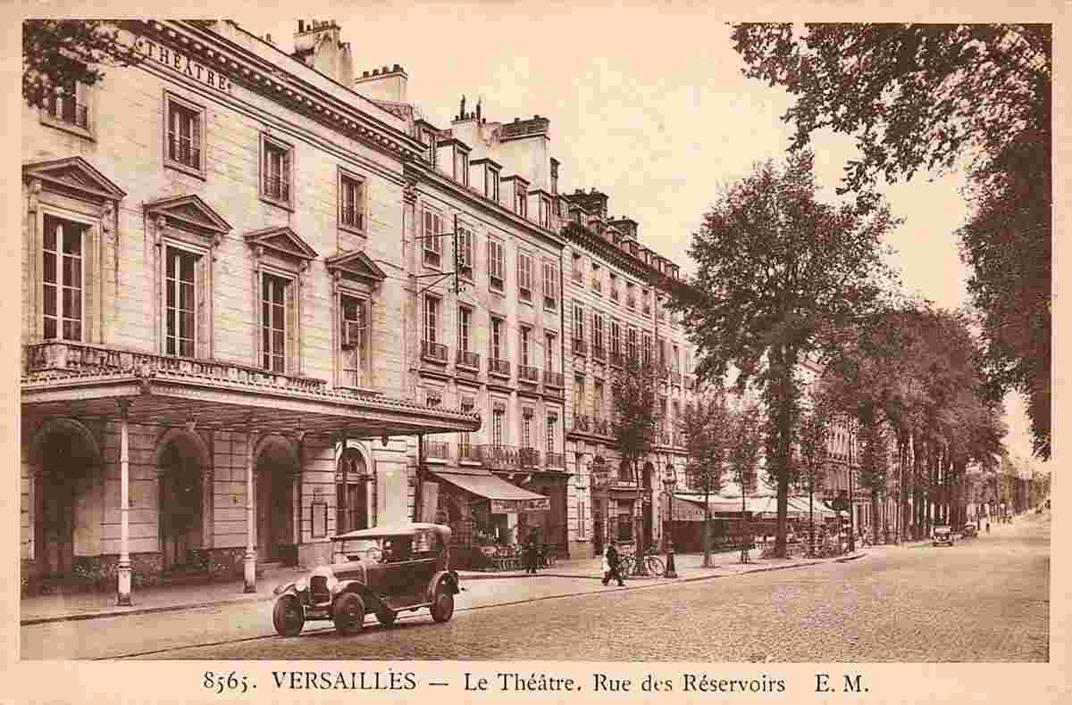 Versailles. Le Théâtre sur Rue des Réservoirs