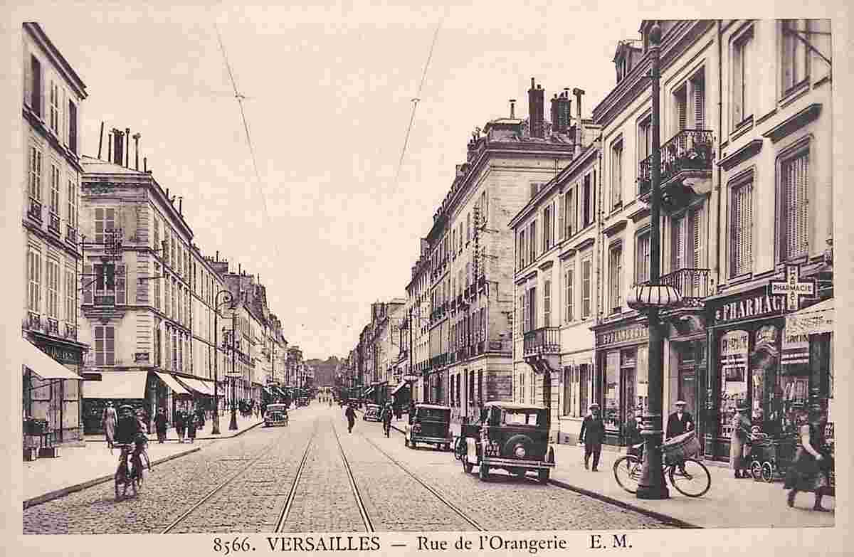 Versailles. Rue de l'Orangerie