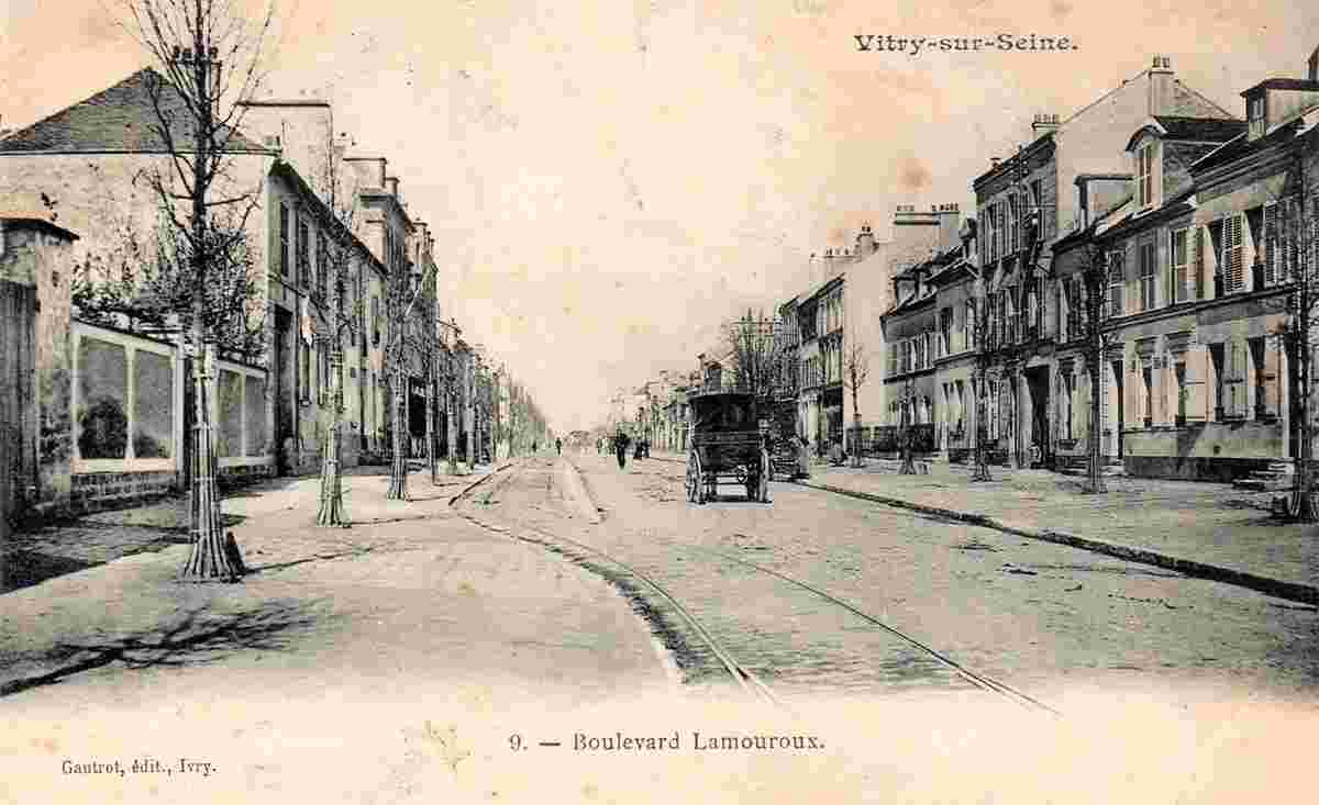 Vitry-sur-Seine. Boulevard Lamoureux