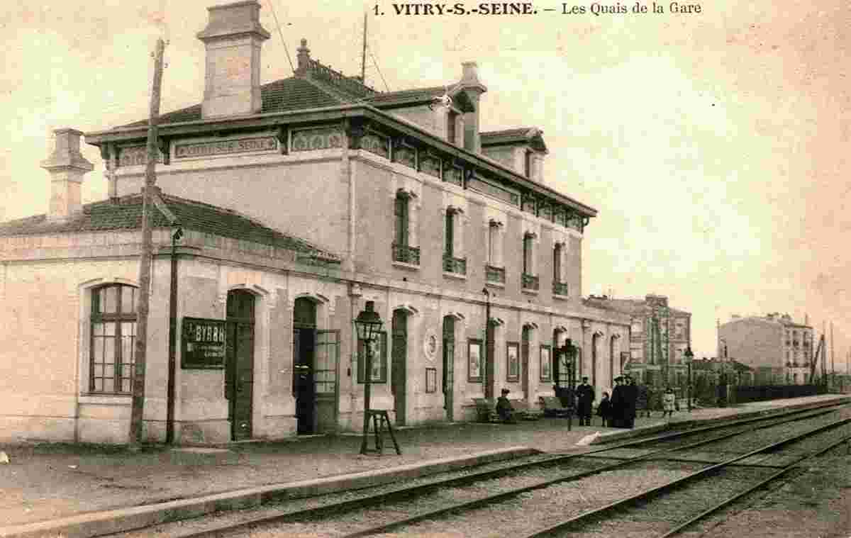 Vitry-sur-Seine. Les Quais de la Gare
