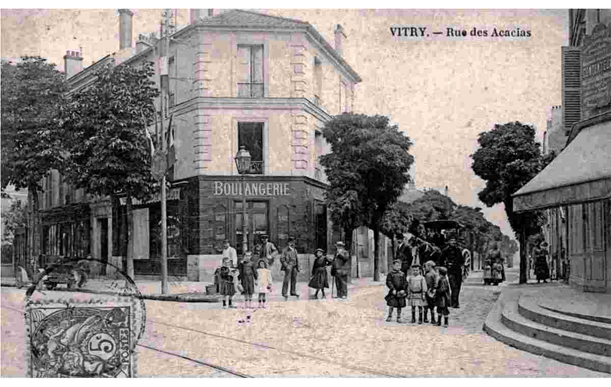 Vitry-sur-Seine. Rue des Acacias